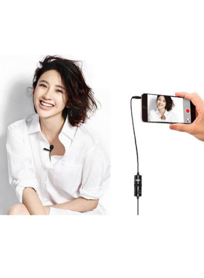 BOYA Renewed - ByM1 Auxiliary Omnidirectional Lavalier Condenser Microphone - Black - Image 2