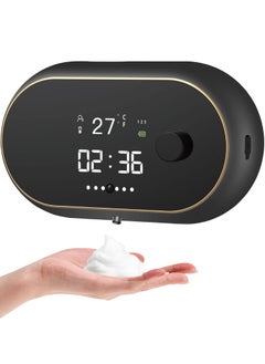 SYOSI Automatic Soap Dispenser Foaming Hand Free Soap Dispenser Wall Mount Foam Soap Dispenser Touchless Soap Dispenser Smart Electric Wall Auto Soap Dispenser for Bathroom, Kitchen 