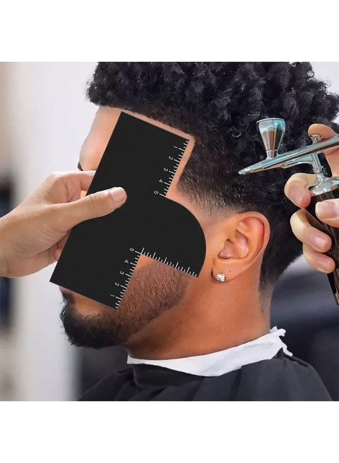 Styling Cards Reusable Barber Hairline Styling Edge Alignment Tool - Image 1