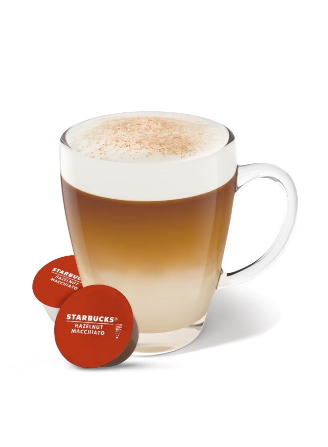 Starbucks Nescafe Dolce Gusto Hazelnut Macchiato 12 Capsules of 5.5g-123g Pack of 3 - Image 5