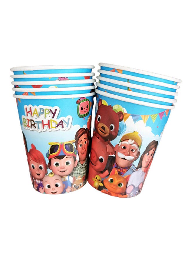 Loquat 10-Piece Cocomelon Paper Cups - Image 1