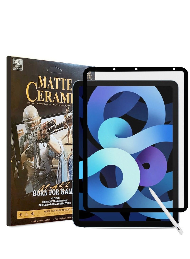 Techie 9D Matte Ceramic Film Screen Protector For Apple iPad Air 4 2020 10.9 Inch- Premium Anti-Fingerprint Shield, Smooth Touch, Bubble-Free Installation - Image 3