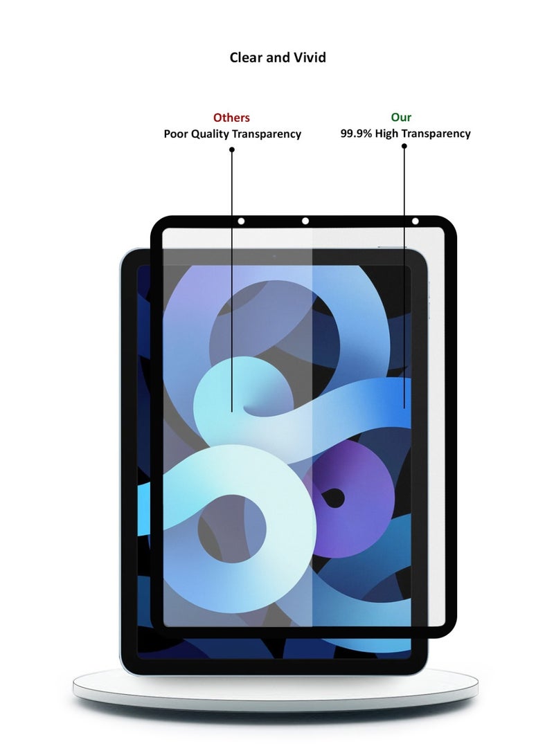 Techie 9D Matte Ceramic Film Screen Protector For Apple iPad Air 4 2020 10.9 Inch- Premium Anti-Fingerprint Shield, Smooth Touch, Bubble-Free Installation  - Image 3