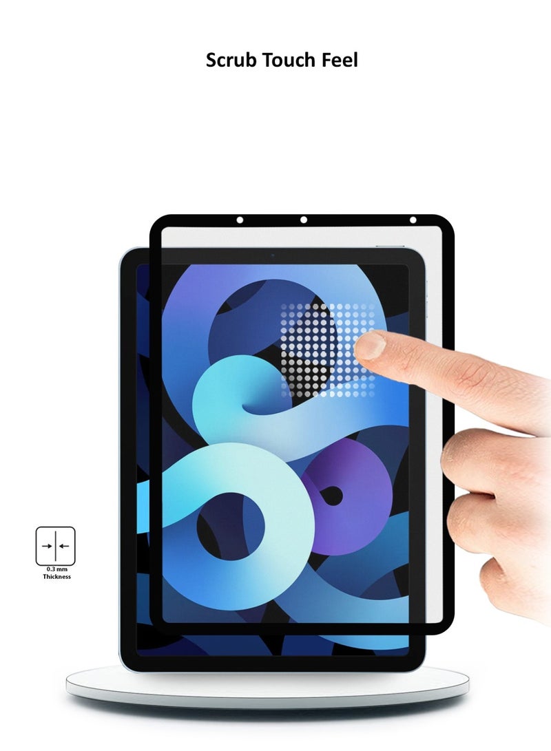 Techie 9D Matte Ceramic Film Screen Protector For Apple iPad Air 4 2020 10.9 Inch- Premium Anti-Fingerprint Shield, Smooth Touch, Bubble-Free Installation  - Image 2