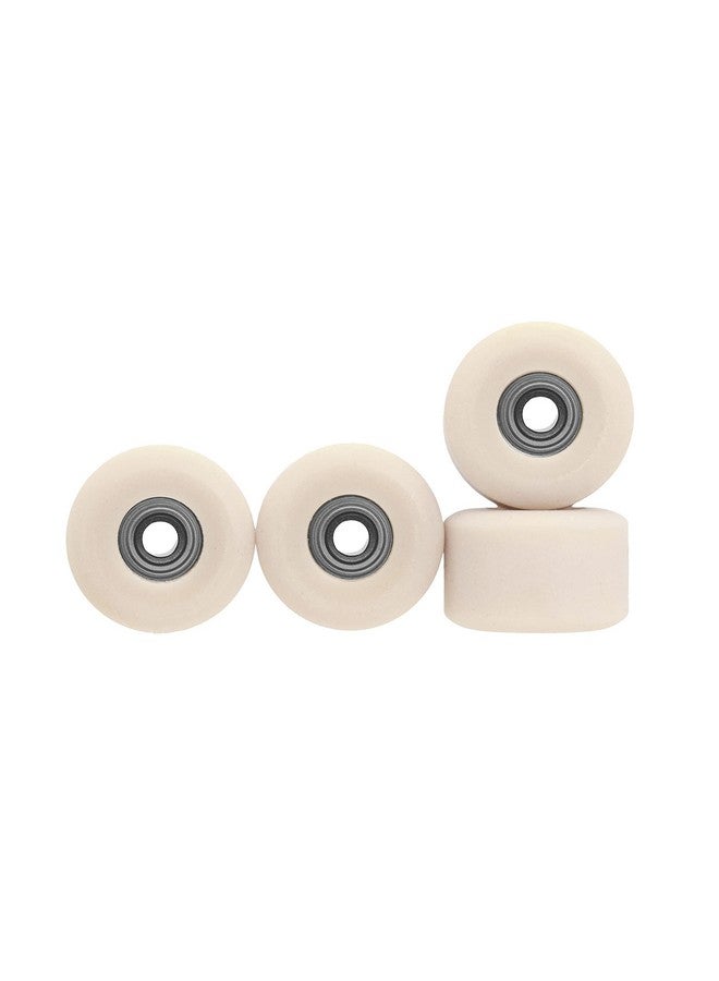 Teak Tuning Apex 61D Urethane Fingerboard Wheels - New Street Shape, 7.7mm Diameter - ABEC-9 Stealth Bearings - Made in The USA - Coyote Tan Colorway - Image 1