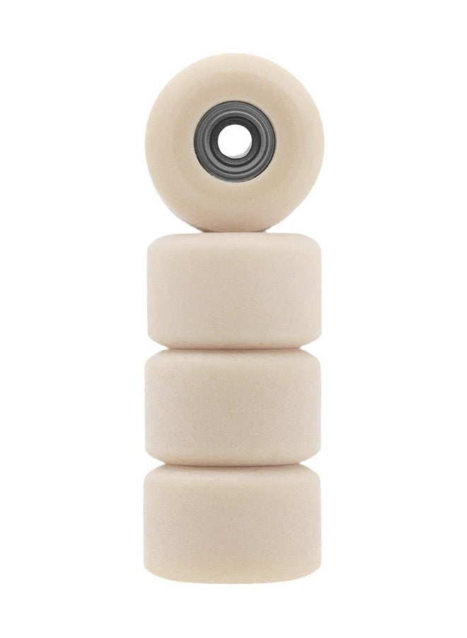 Teak Tuning Apex 61D Urethane Fingerboard Wheels - New Street Shape, 7.7mm Diameter - ABEC-9 Stealth Bearings - Made in The USA - Coyote Tan Colorway - Image 2