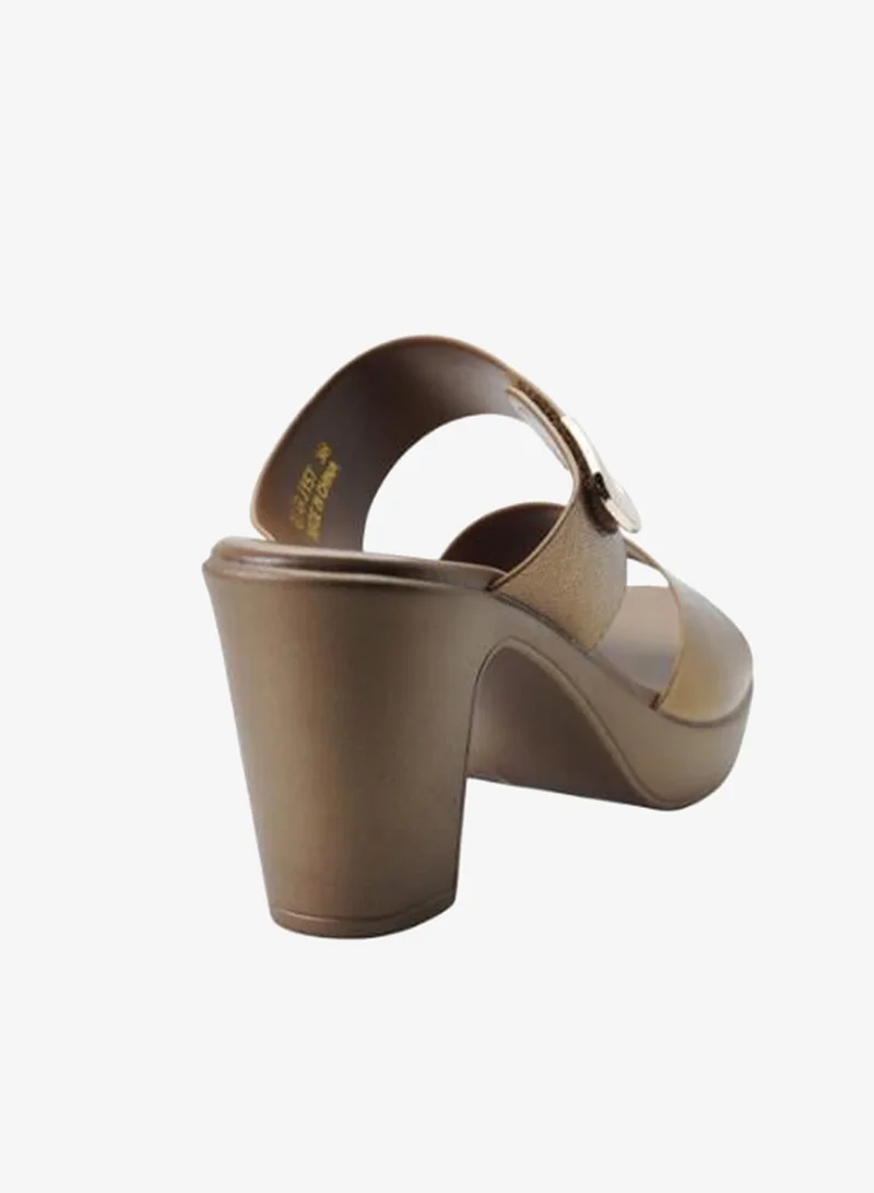 Michelle Morgan Bronze 092-3085 Michelle Morgan Ladies High Heel Sandals 514RJ157 Bronze for Women | Best Price UAE