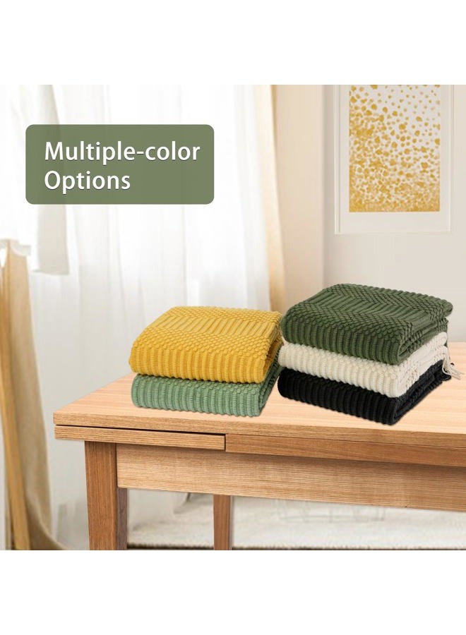 Blagic Throw Blanket (Sage Green, 50 × 60 in) - Image 5