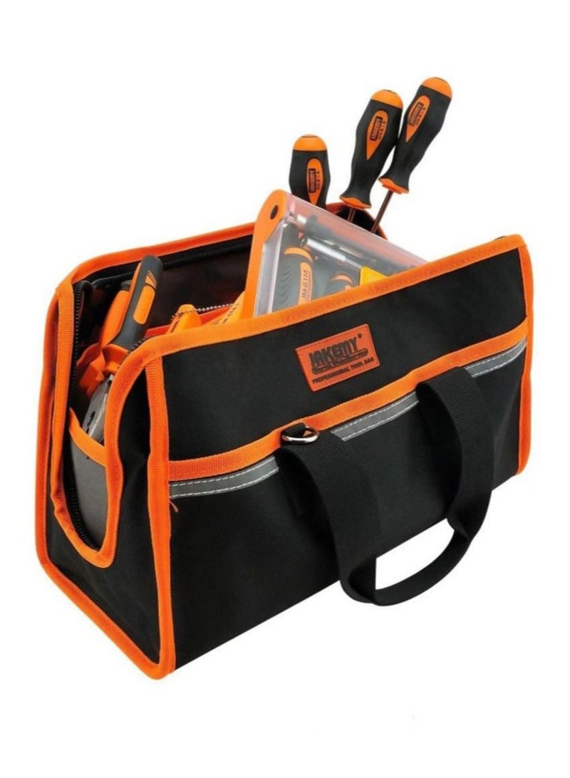 JAKEMY Small Professional Tool Bag Multifunctional Electrician Tool Bag - Image 3