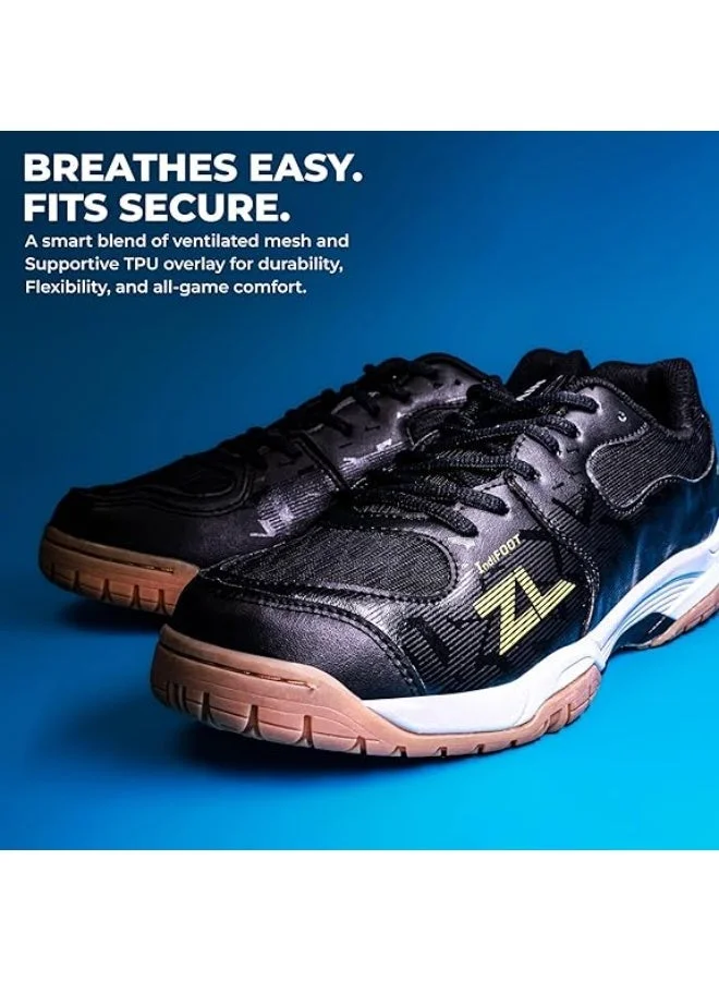 ZEAL 3.0 Tennis Shoe - Black