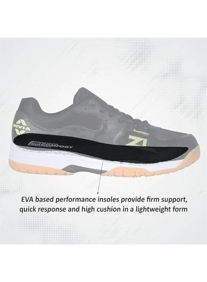 Nivia  ZEAL 3.0 Tennis Shoe - Black  | Best Price UAE