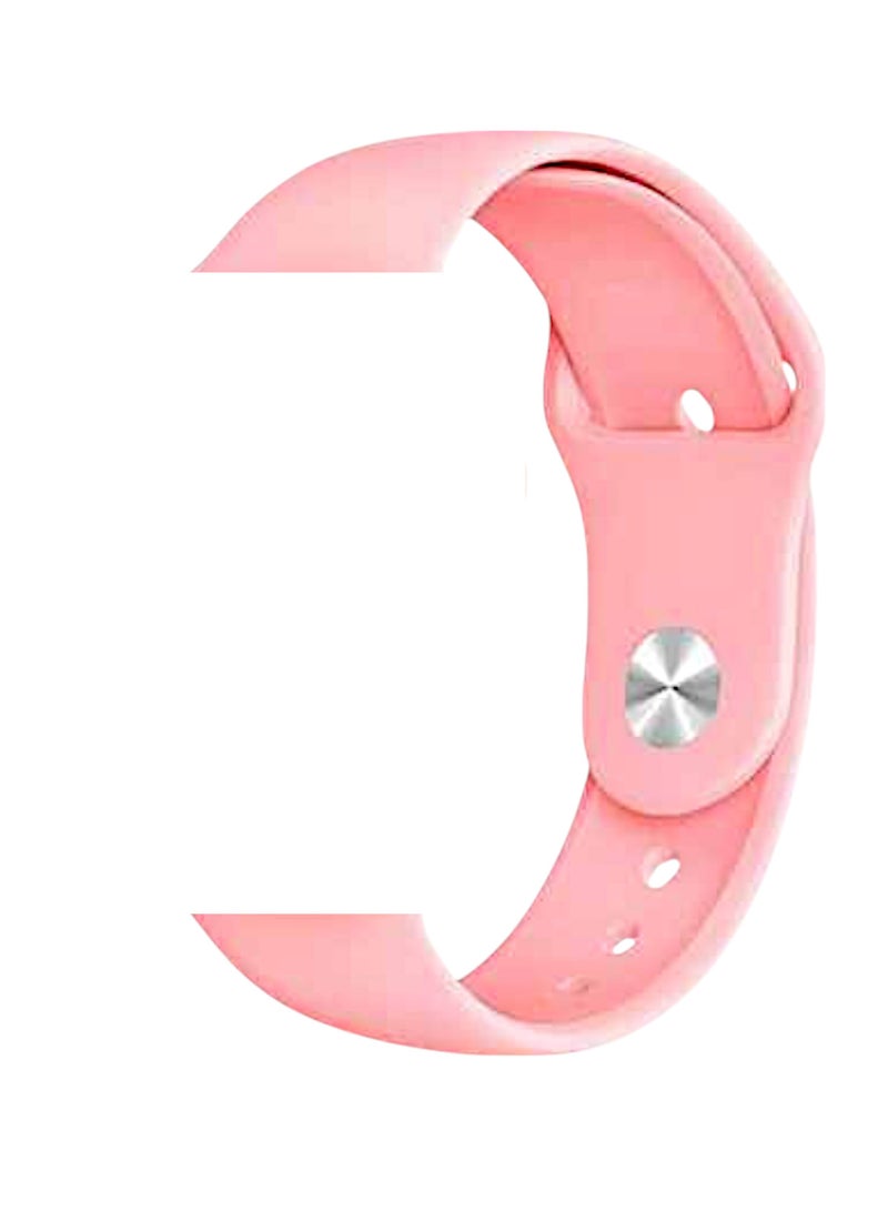300.0 mAh Series 5 Smart Watch With Replacement Strap Pink  - Image 4