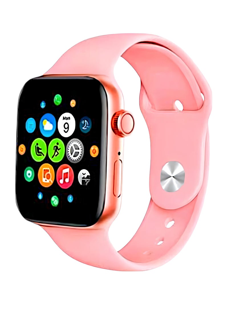 300.0 mAh Series 5 Smart Watch With Replacement Strap Pink  - Image 1