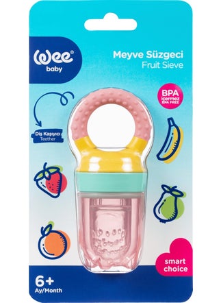 Fruit Strainer Pink 6+ Months With Teether Feature - pzsku/Z5DD3162AFD3DE1B27A3BZ/45/_/1728631061/dc188f0b-66ec-47b3-8b04-5833cad002d9