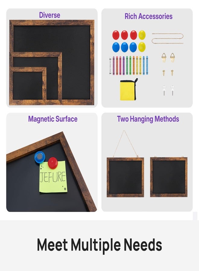 JEFURE Magnetic Chalkboard, 12x16 Inches Blackboard for Wall, Black Dry Erase Board for School, Office, Home, Bar and Restaurant Menu - Image 4