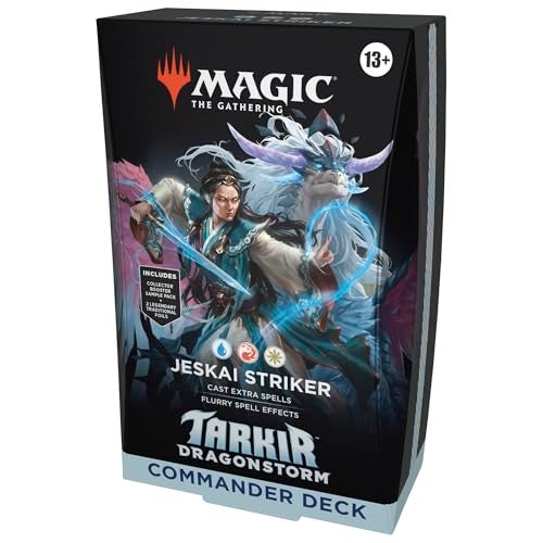Magic The Gathering Tarkir Dragonstorm Commander Deck Jeskai Striker - Image 1
