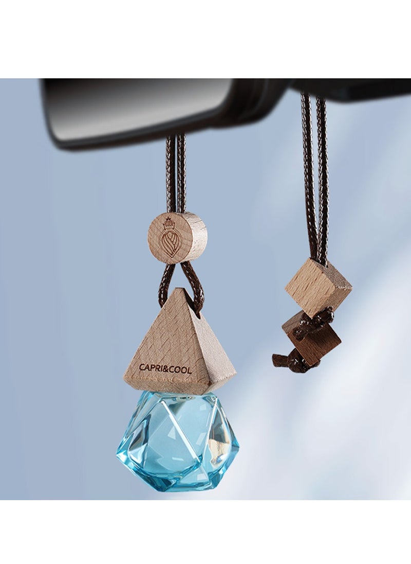 Mini Hanging Car Perfume Diffuser Bottle - Air Freshener for Cars & Small Spaces, 10ml