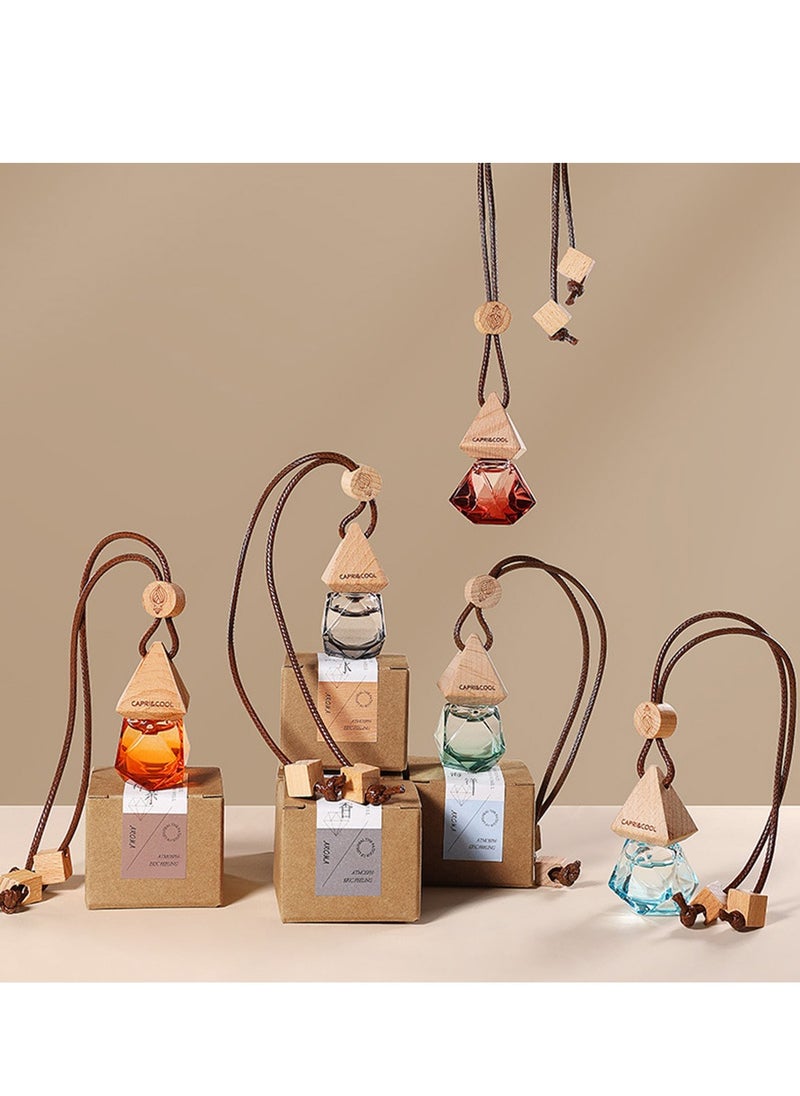 Mini Hanging Car Perfume Diffuser Bottle - Air Freshener for Cars & Small Spaces, 10ml