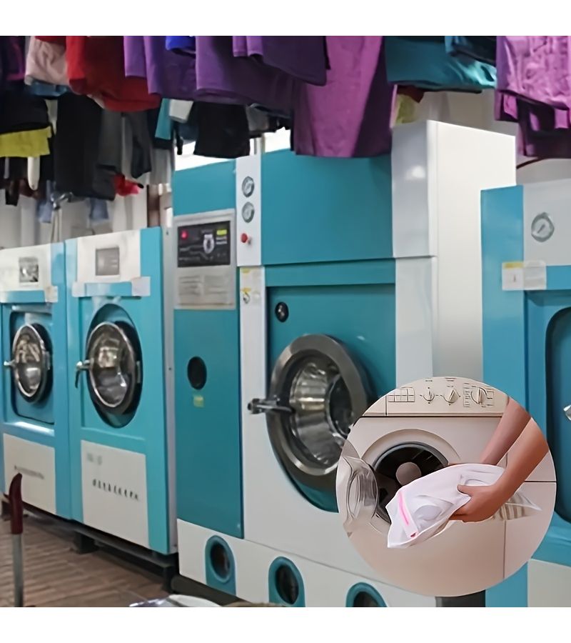 Durable Mesh Laundry Bags 4pcs Set With Zippers For Delicates Underwear And Clothes Machine Washable - Image 5