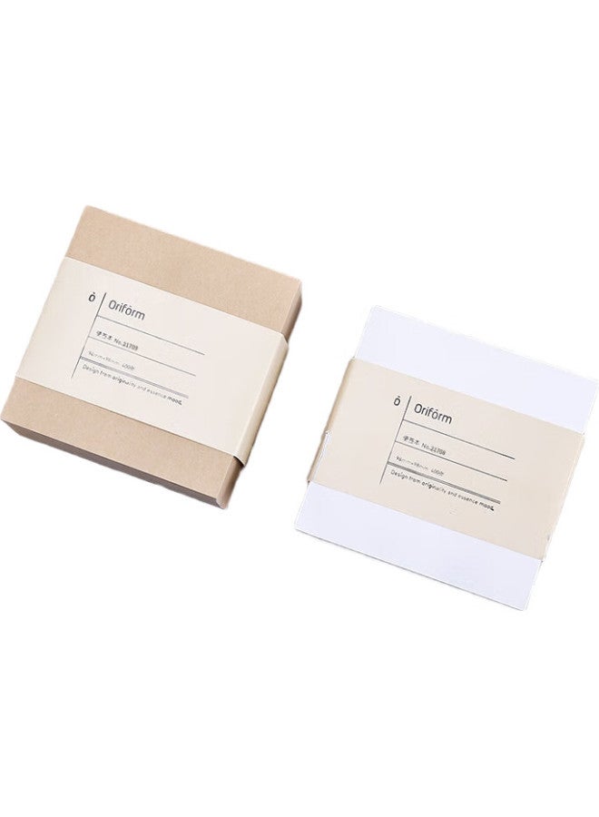 Deli 400 Sheets 98*98Mm Simple White Sticky Notes, Memo Pads, Office Supplies 21708 - Image 3