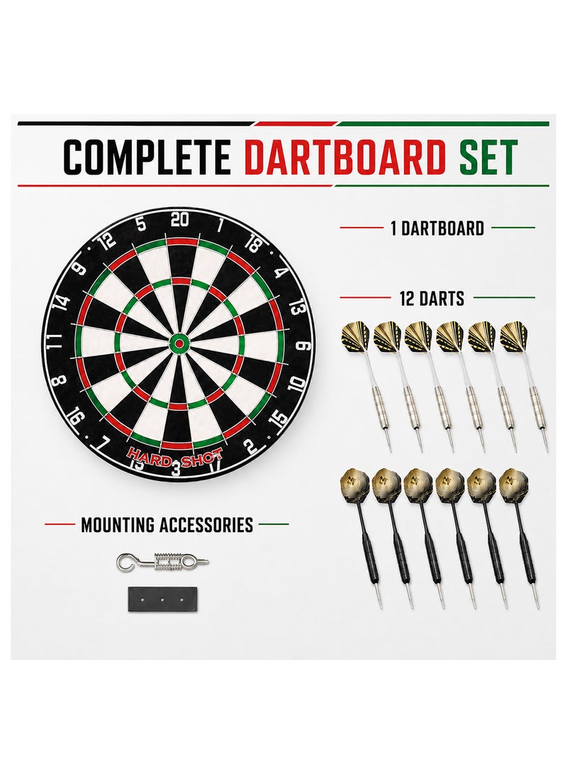 DEXO Paper Dart Board Set with 6 Darts - Image 5