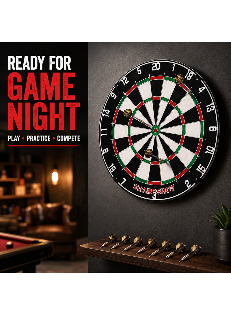 DEXO Paper Dart Board Set with 6 Darts - Image 4