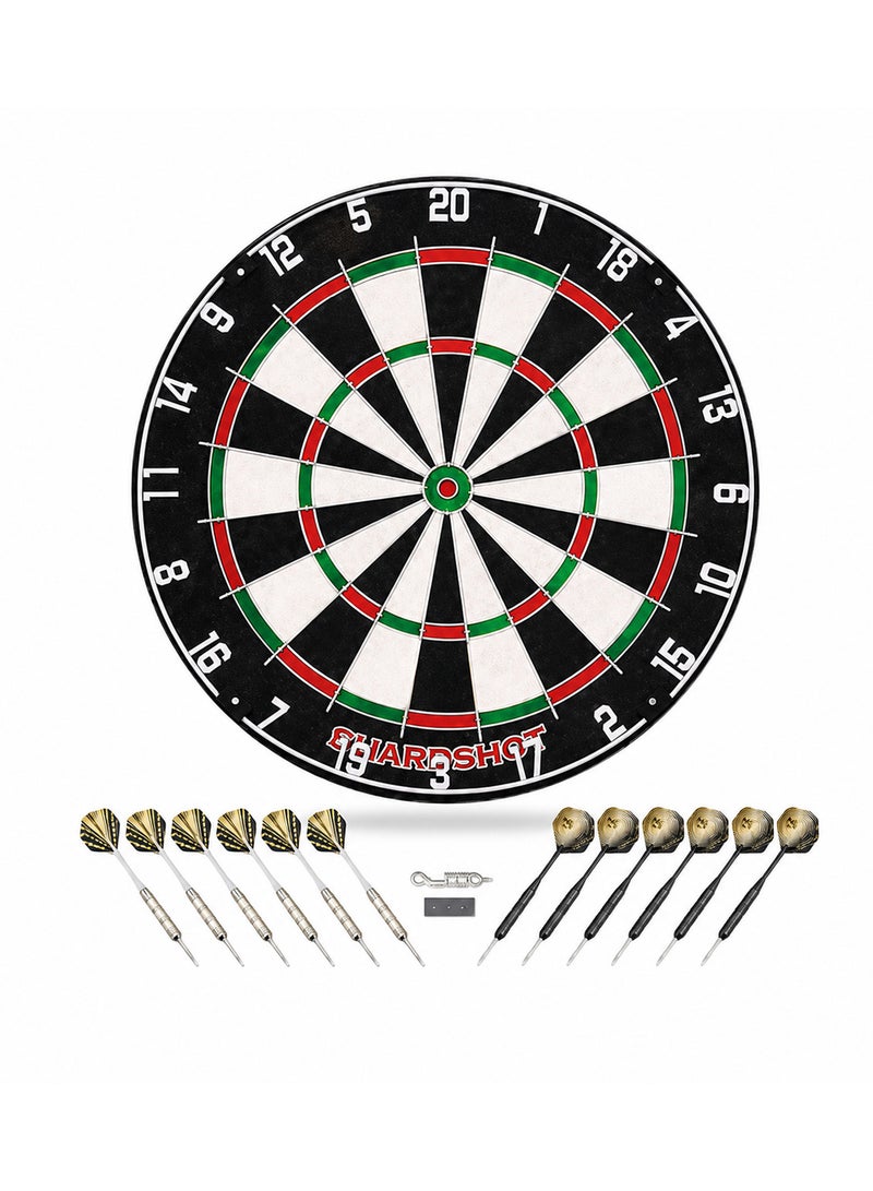 DEXO Paper Dart Board Set with 6 Darts - Image 1