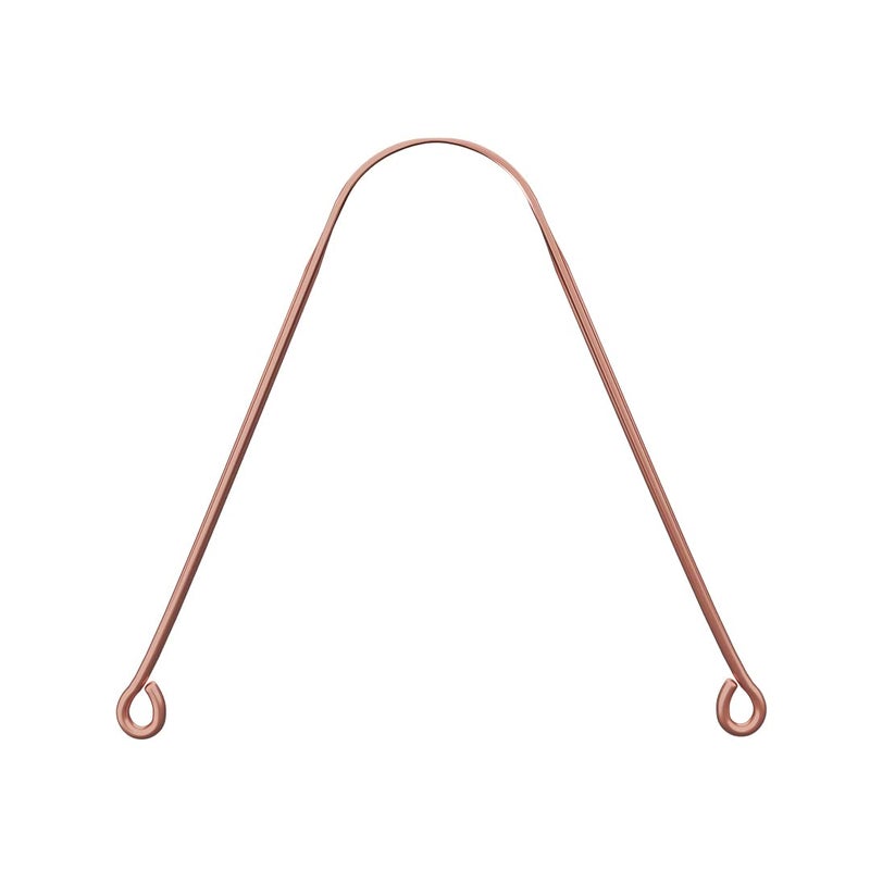 CEPILLO Surgical Grade Copper Tongue Cleaner Scraper, Anti-Microbial Tongue Cleaner For Kids & Adults (1) - Image 1