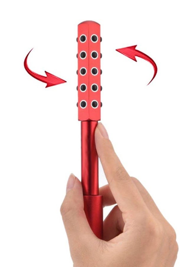 Facial Germanium Beauty Roller, Uplift Facial Massaging Beauty Tool, Facelift Pro Roller, Massage Face Tool for Lifting, Sculpting, De-Puffing, Glow Boost, Energizing & Cooling Effect - Image 2