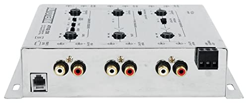 Autotek ATK2 3X Active Crossover Processor (Silver) – 8.5 Volts, 2-Way and 3-Way, Remote Bass Control Included, Built-In Crossovers, Level Adjust - Image 4