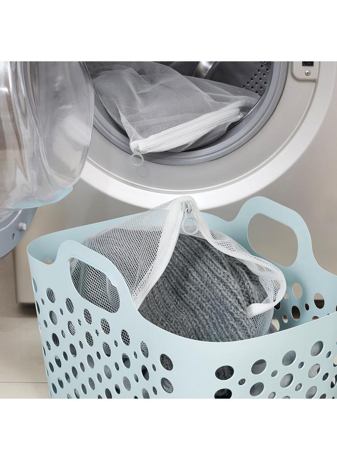 Zaboon Washing Bag, Set Of 2, White/Grey - Image 2