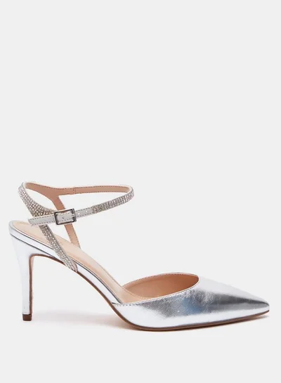 Celeste Women's Sandals with Stiletto Heels and Buckle Closure