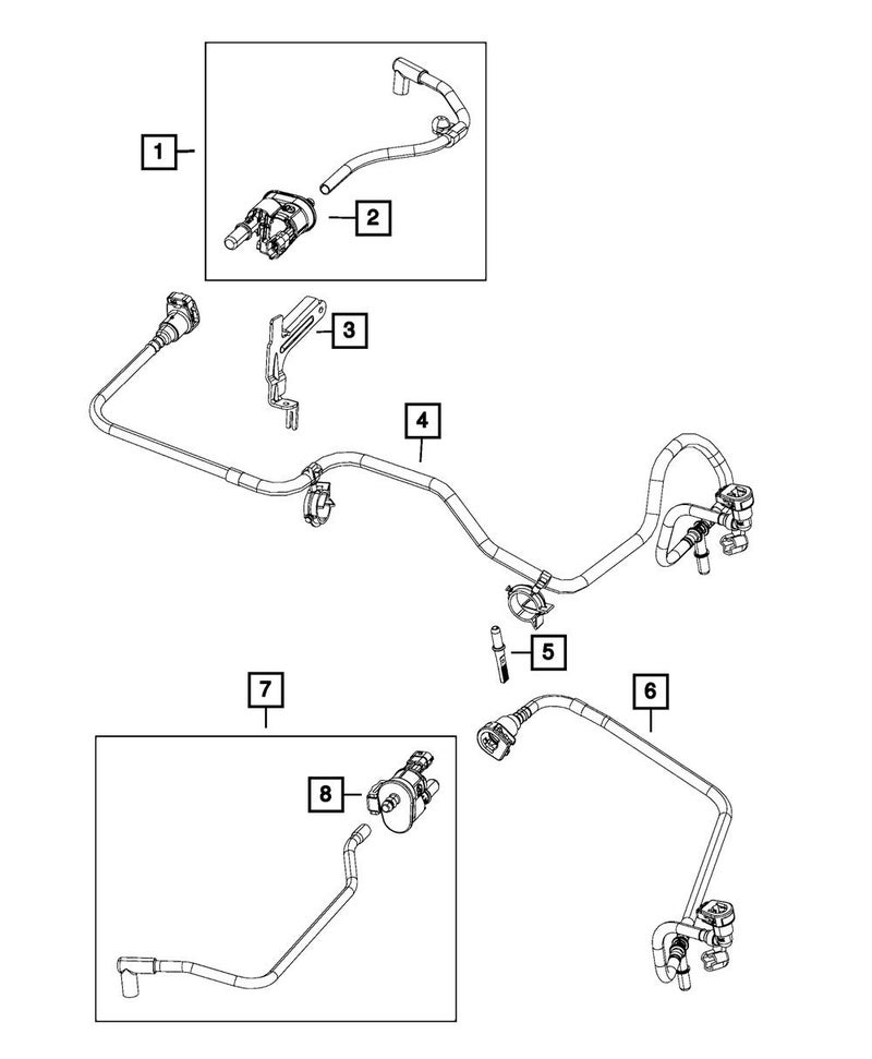 Mopar Genuine Evaporator Tube 68189075AE - Image 5