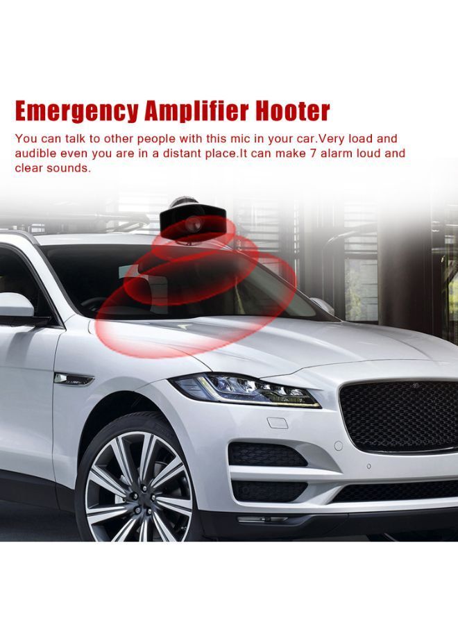 NIBEMINENT Tone Sound Emergency Amplifier Hooter Siren - Image 5