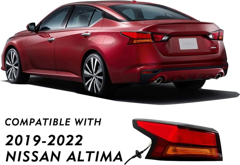 مجمع ضوء الذيل للجانب السائق والراكب لسيارة نيسان ألتيما 2019-2022 مع المصابيح - Image 4