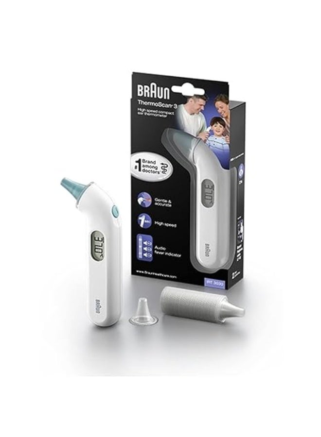 براون IRT 3030 مقياس حرارة الأذن Thermoscan 3