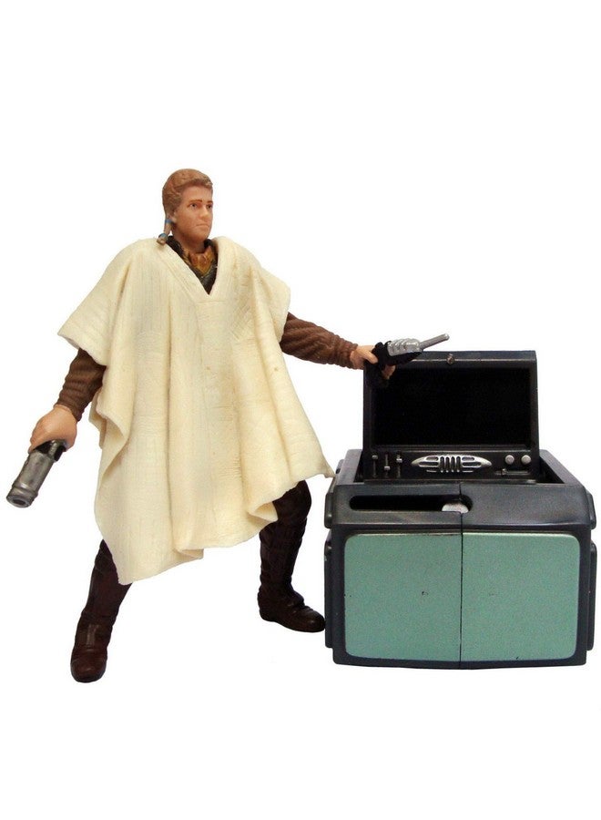 Star Wars: Attack of the Clones Anakin Skywalker Outland Peasant Disguise w/Removable Poncho, Blaster & Storage Container - Image 5