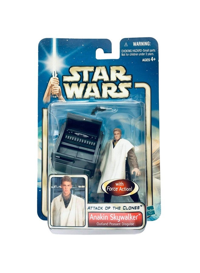 Star Wars: Attack of the Clones Anakin Skywalker Outland Peasant Disguise w/Removable Poncho, Blaster & Storage Container - Image 1