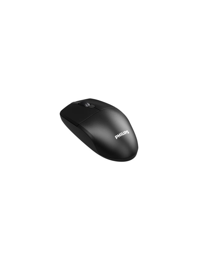 Philips SPK7347B Wireless mouse Ergonomic design, wireless 2.4 GHz, up to 1200 DPI Black - Image 2