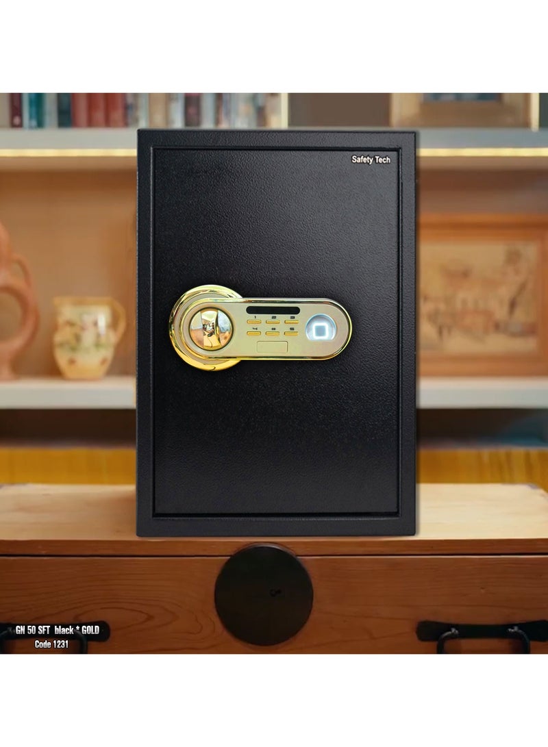 سيفتي تيك Safety Tech GN50 SFT3 Safe – Triple Security with Fingerprint - Image 4