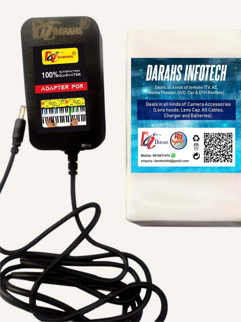 Foxmicro محول طاقة لوحة المفاتيح MA-150 (متوافق مع Casio AD-1) - Image 2