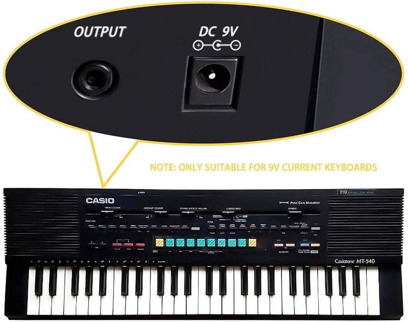 Foxmicro محول طاقة لوحة المفاتيح MA-150 (متوافق مع Casio AD-1) - Image 1