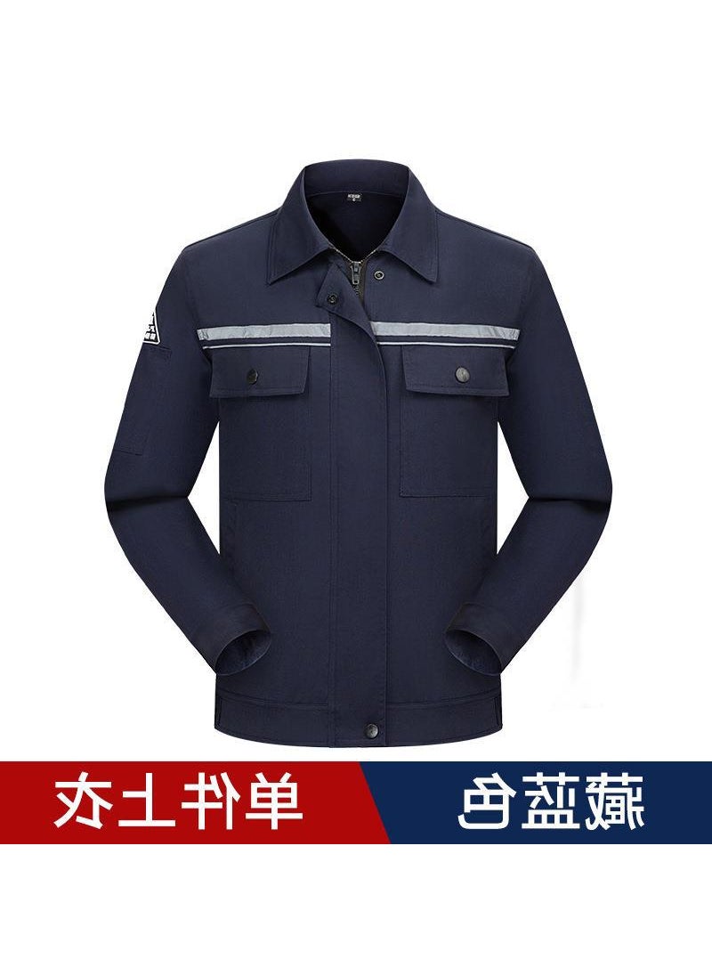 Generic Summer Thin Anti-static Workwear Suit Electronic Factory Uniform Labor Protection Clothing Electrician Overalls Casual Western C Red top  - Image 4