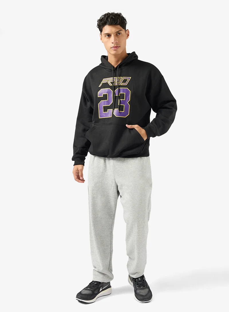 فورورد Oversized Graphic Hoodie