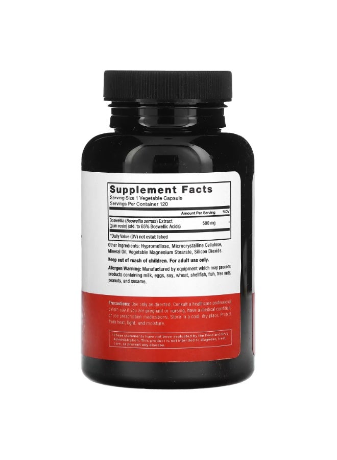 Force Factor Boswellia Extract, 500 mg, 120 Vegetable Capsules - Image 2