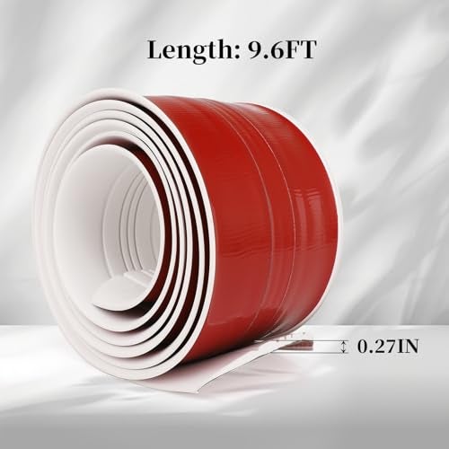 XINRINTONG Self-Adhesive DIY Keel Guard 5 Inches Wide 9.6 Feet Length for Fiberglass and Specific Aluminum Boats - Boat Keel Protector Hull Guard Protects from Rocks Ramps and Oyster Beds - Image 5