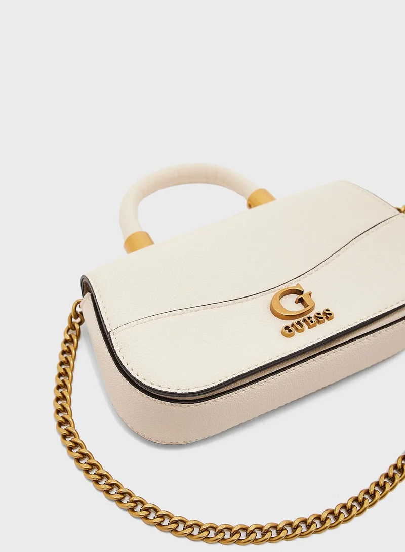 GUESS Nell Micro Mini Flap Crossbody