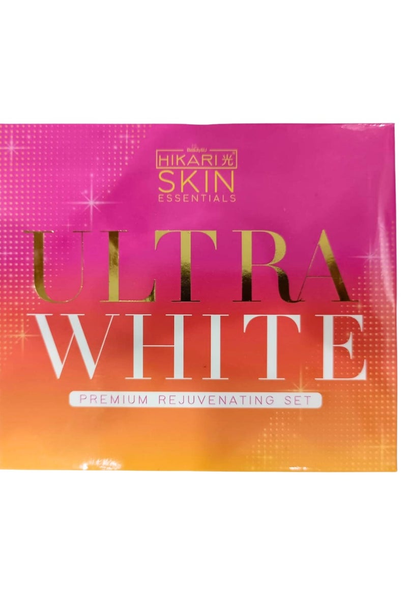 هيكاري Hikari Skin Essentials Ultra White Premium Rejuvenating Set