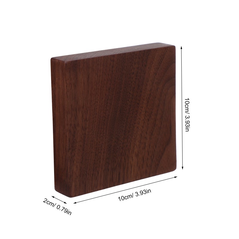 2Pcs Walnut Wood Sheets Rectangle Unfinished Panels for Engraving and Burning Crafts - Image 2
