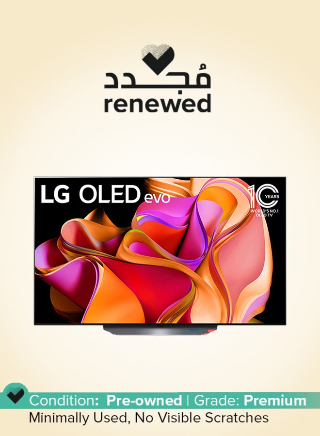 LG Renewed - OLED Evo CS3 55 Inch 4K Smart TV 2023 OLED55CS3VA black - Image 1